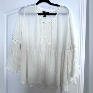Boho style blouse